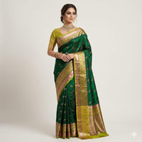 Emerald Grace Pattu Saree