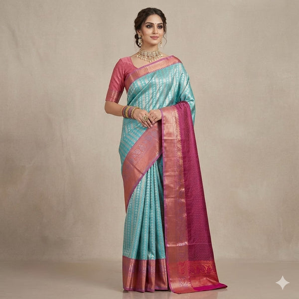 Neelaara Rose Saree