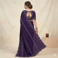 Amethyst Tarngani Saree