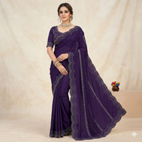 Amethyst Tarngani Saree