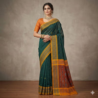 Neelamaya Rekha Sambalpuri Saree
