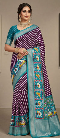 Indigo Muse Saree.