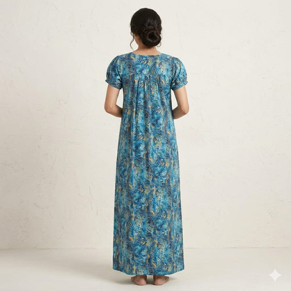 Ocean Wave Comfort Long Nighty