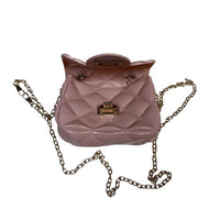 Kids Mini Quilted Pearl Handle Sling Bag