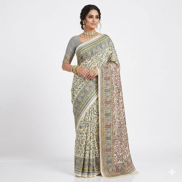 Floral Fantasy Drape Saree