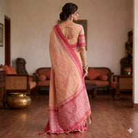 Himadiri Gulabi Narayanpet Saree