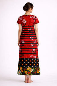 Ruby Polka Whisper Long Nighty