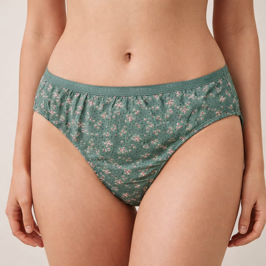 Emerald Blossom Breeze Panty
