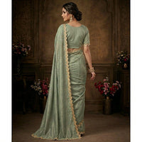 Mocha Pearl Grace Saree.