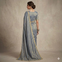 Blue Wishper Elegance Saree.
