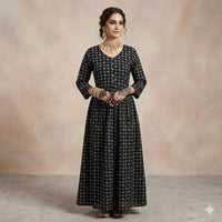 Vireya Patterned Flare Top