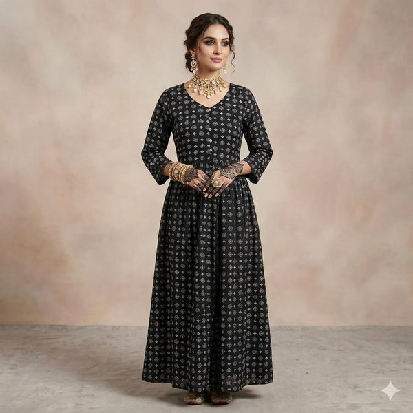 Vireya Patterned Flare Top