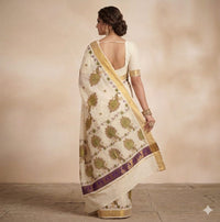 Mayura Pushpa Kerala  Saree
