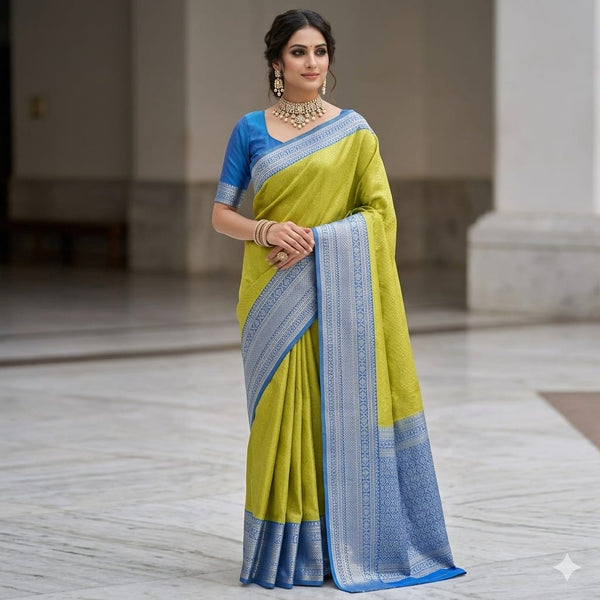 Suvarna Neelima Kuppadam Saree