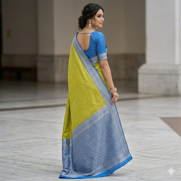 Suvarna Neelima Kuppadam Saree