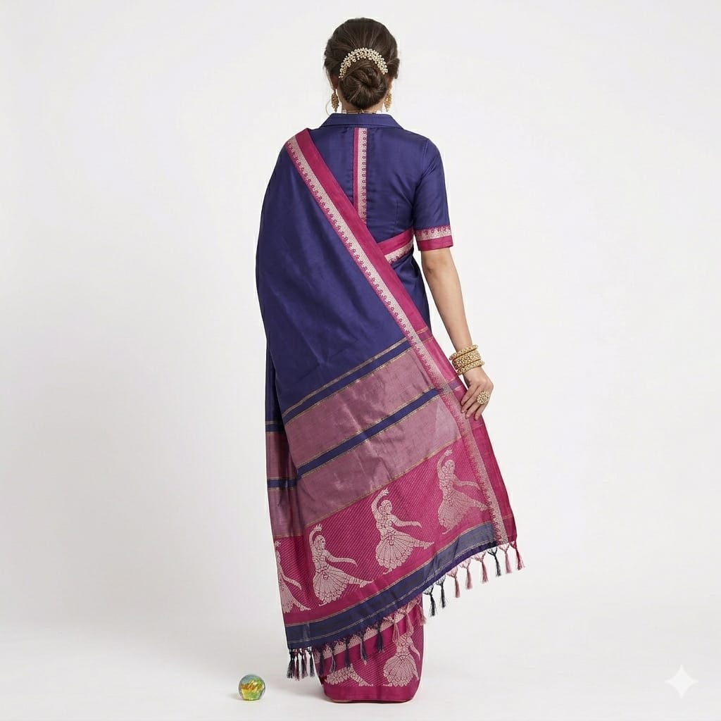 Neela Nritya Naryanpet saree