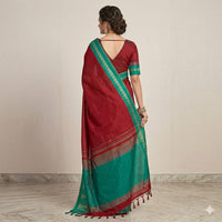 Sindhura Neelasthambha Naryanpet Saree