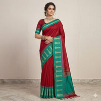 Sindhura Neelasthambha Naryanpet Saree
