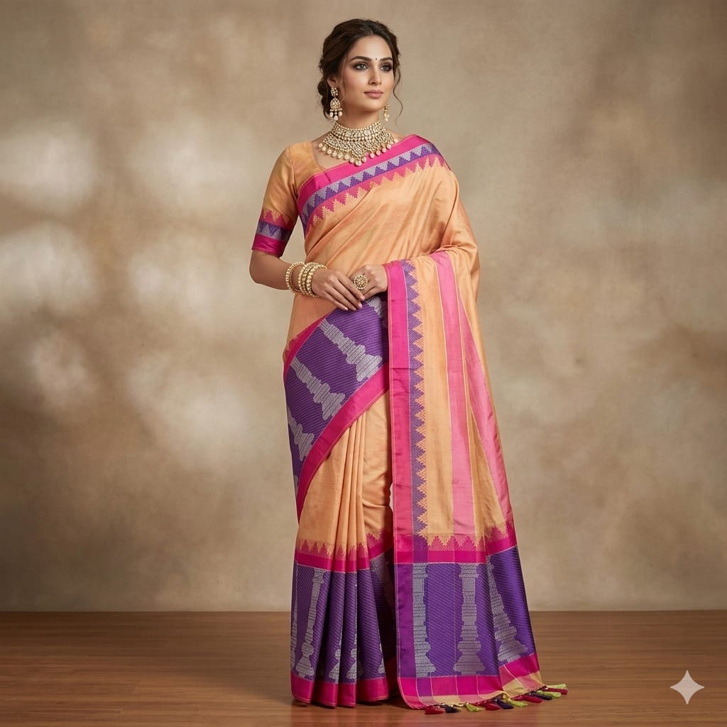 Mridula Stambha Naryanpet Saree