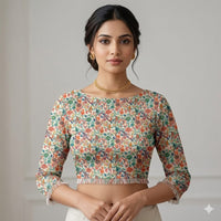 Garden Whirl Unstitched Blouse Piece