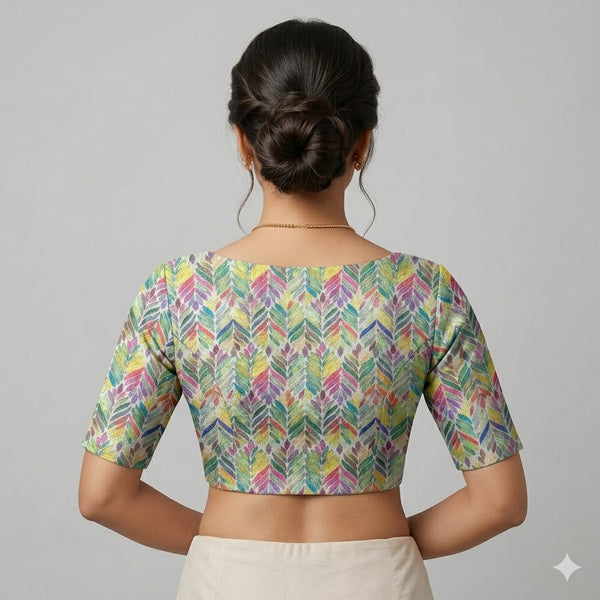 Meadow Rhythm Unstitched Blouse Piece
