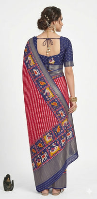Indigo Muse Saree.