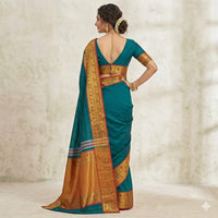 Neelambara Narayanpet Heritage Saree