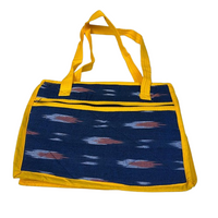 Ikkat Cotton Tote Bag.