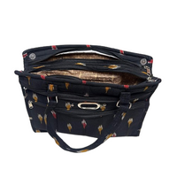 Ikat Print Laptop Tote Bag