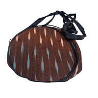 Midnight Ikat Round Sling Bag