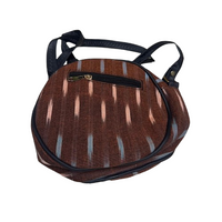 Midnight Ikat Round Sling Bag
