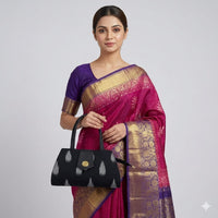 Artisanal Textured Woven Bag