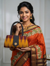 Artisanal Textured Woven Bag