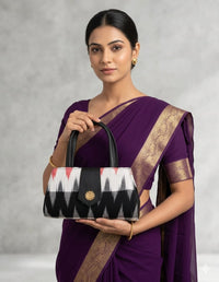 Artisanal Textured Woven Bag