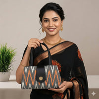 Artisanal Textured Woven Bag