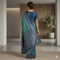 Sky Garden Pattu Saree.