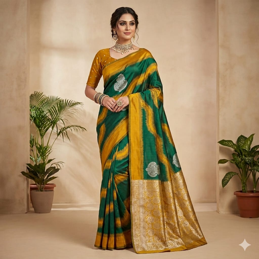 Pattu Ikat Mandara Saeree