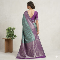 Pushpaneeli Pattu Saree