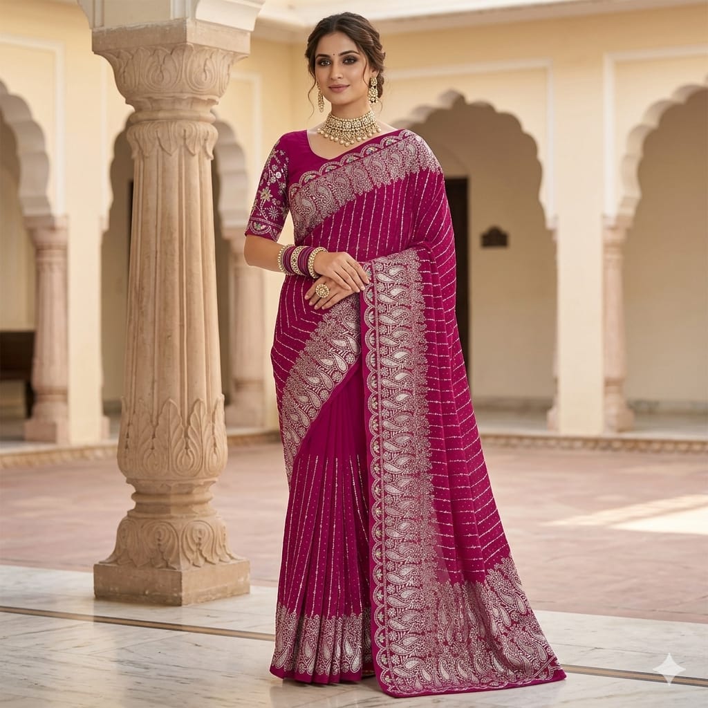 Art Gaji Silk Saree