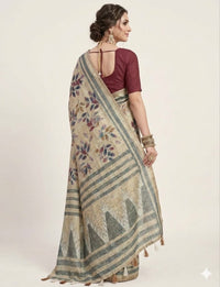 Bagh Hand Block Printed Chanderi