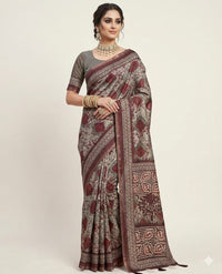 Bagh Hand Block Printed Chanderi