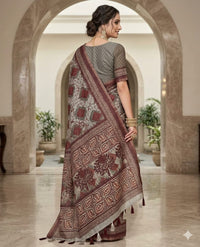 Bagh Hand Block Printed Chanderi