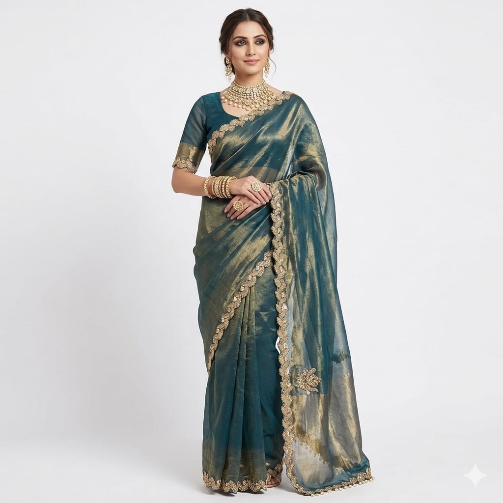 Satin Silk Saree