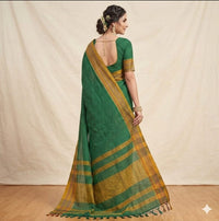 Ghingham Checks Saree