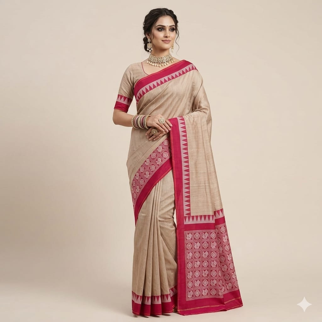 Himadiri Gulabi Narayanpet Saree