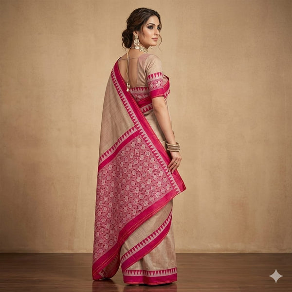 Himadiri Gulabi Narayanpet Saree