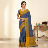 Ghingham Checks Saree