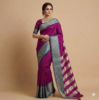 Violet Varnika Narayanpet Saree