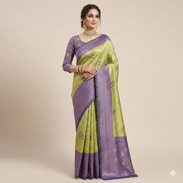 Harit–Neela Vamika Kuppadam Saree