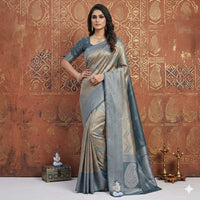 Neelambara Rekha Kuppada Saree